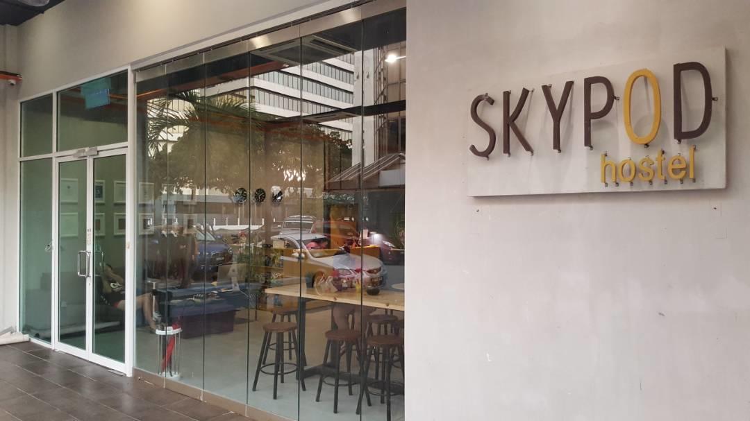 Skypod Boutique Hostel Kota Kinabalu Exteriör bild
